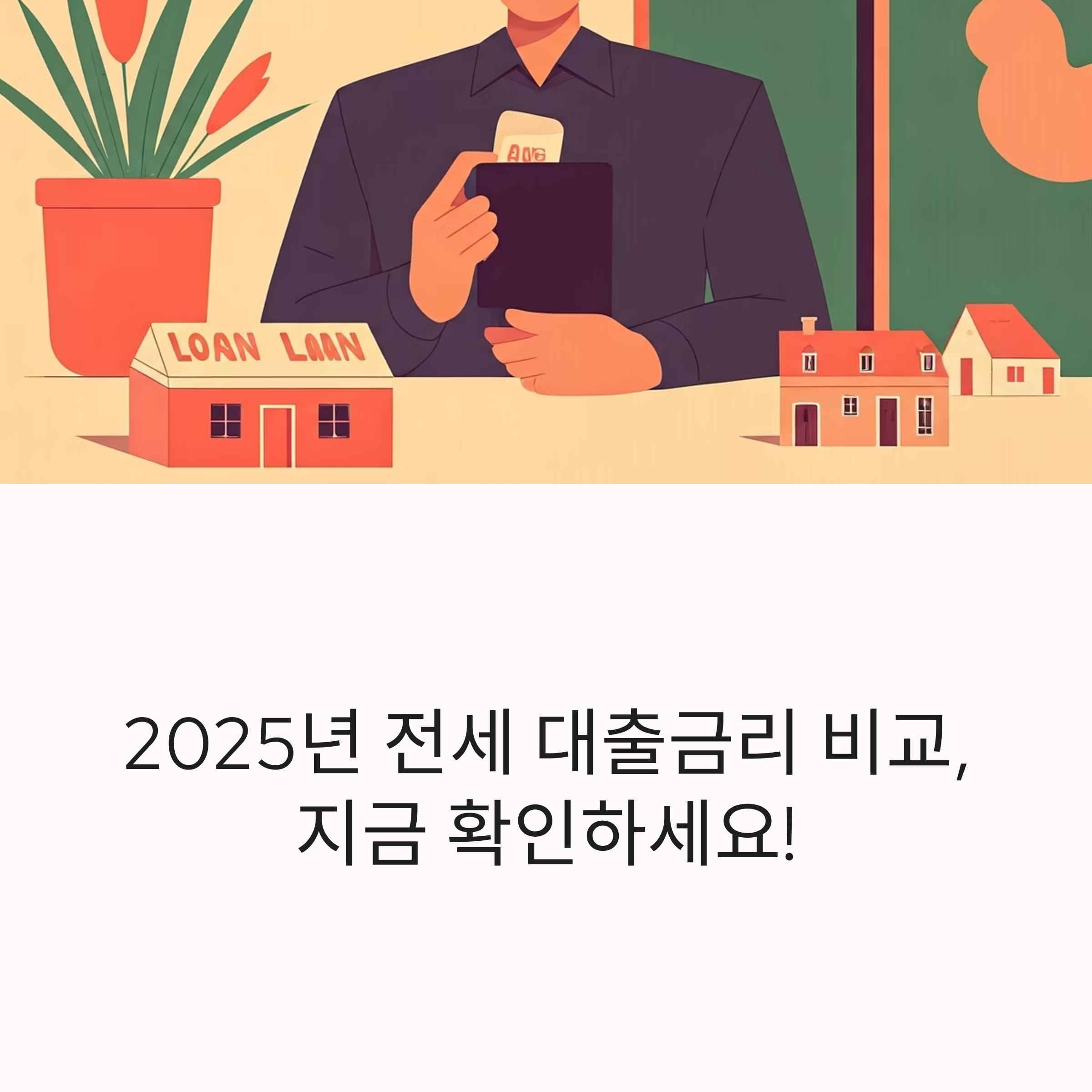 2025년 전세 대출 금리 비교