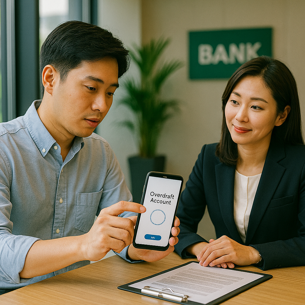 마이너스 통장 개설조건