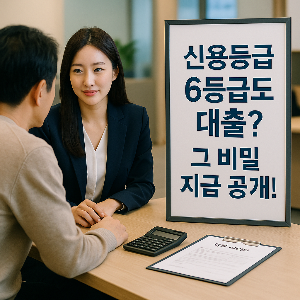 신용등급6등급도 대출